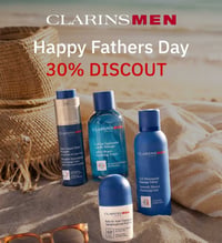 عروض عيد الاب من CLARINS 🙈 خصومات مميزة على مجموعة من منتجاتكم المفضلة...