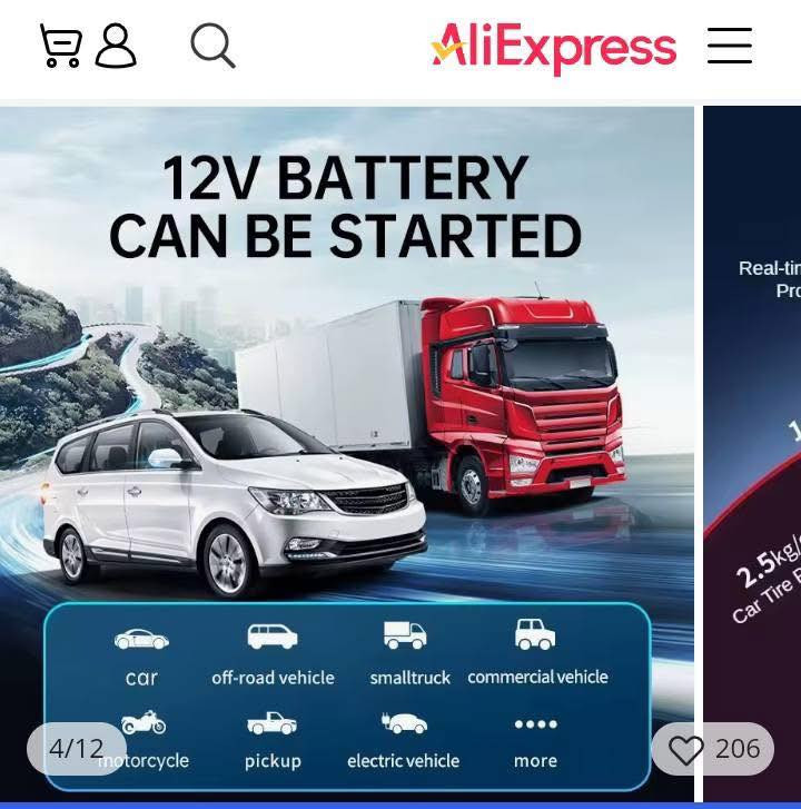 50 الف الأصلي من امزون
الأصلي امزون جطل لتشغيل جميع السيارات لحد 8 سلندر . ونفخ الأطارات للسيارة . وشحن الهواتف المحمولة بكل أنواعه . ولايت جدا قوي . يشحن تايبسي ويشحن عن طريق الجداحة مال سيارة . يعني شتريده يصيرلك الأصلي مال امزون مو تجاري. اول تم 50 الف وبالعافية


**إذا كنت صاحب هذا الإعلان وتريد حذفه لأي سبب، رجاءا أرسل رسالة إلى الدعم الفني**