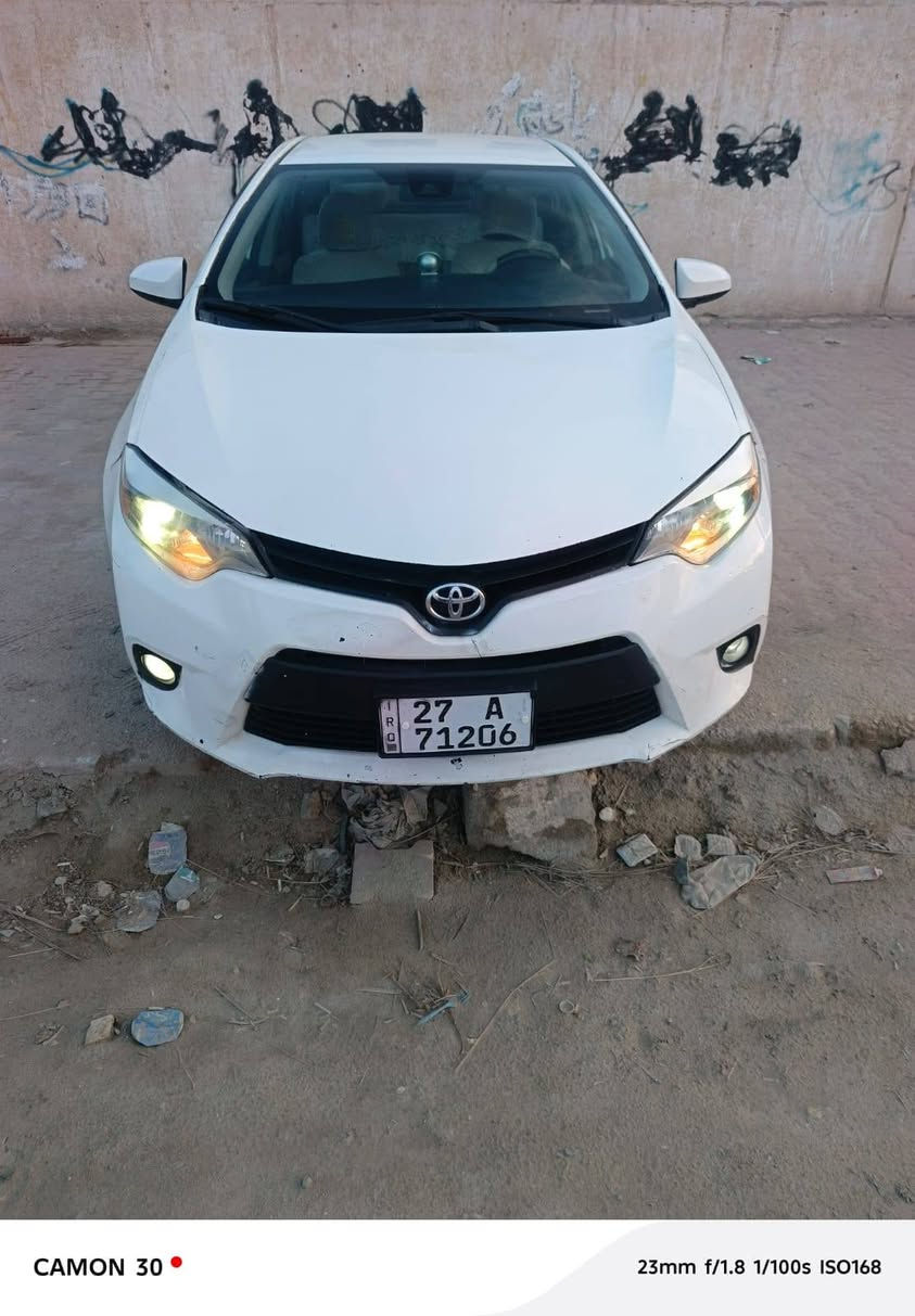 السلام عليكم
كورلا للبيع موديل 2016 رقم ذي قار دولي بسمنه سنويه لل 30 حادثه جاملغ وبنيد 
جاهزه مكينه وگير1800 شرط جديد ومامفتوحات حداديه تخم تاير تبريد كهربائيات شاشه كامره كلها شغاله
السعر ب 103
رقمي ***********
