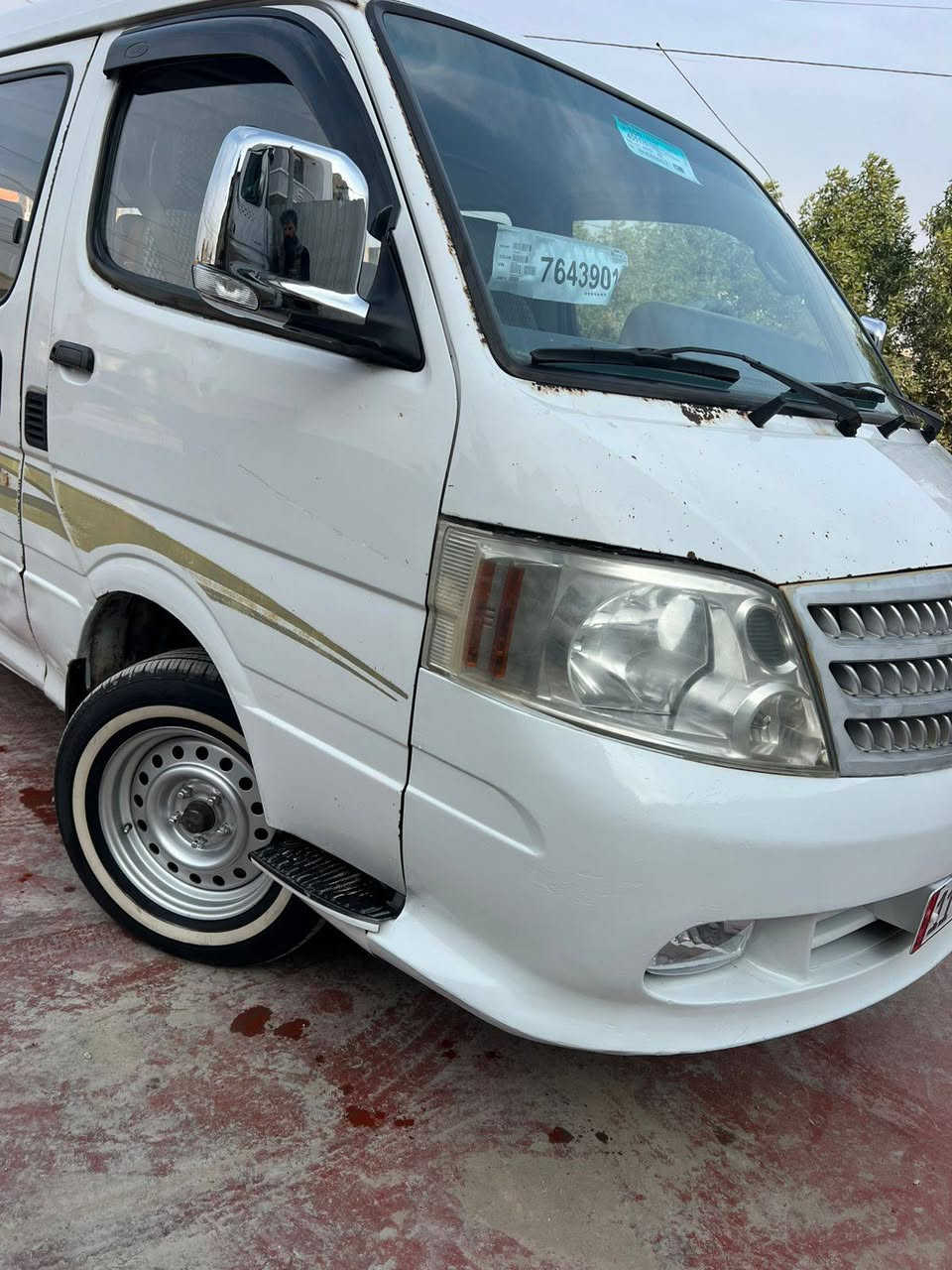 ياالله فتون موديل 2009رقم بغداد نكليزي سنويه ل30تحويل مباشر السياره على وضع الشريكه ميحتاج اكتب تفاصيل تبريد شغال ع وضع الشريكه المكان بغداد السعر 63هاتف ***********
