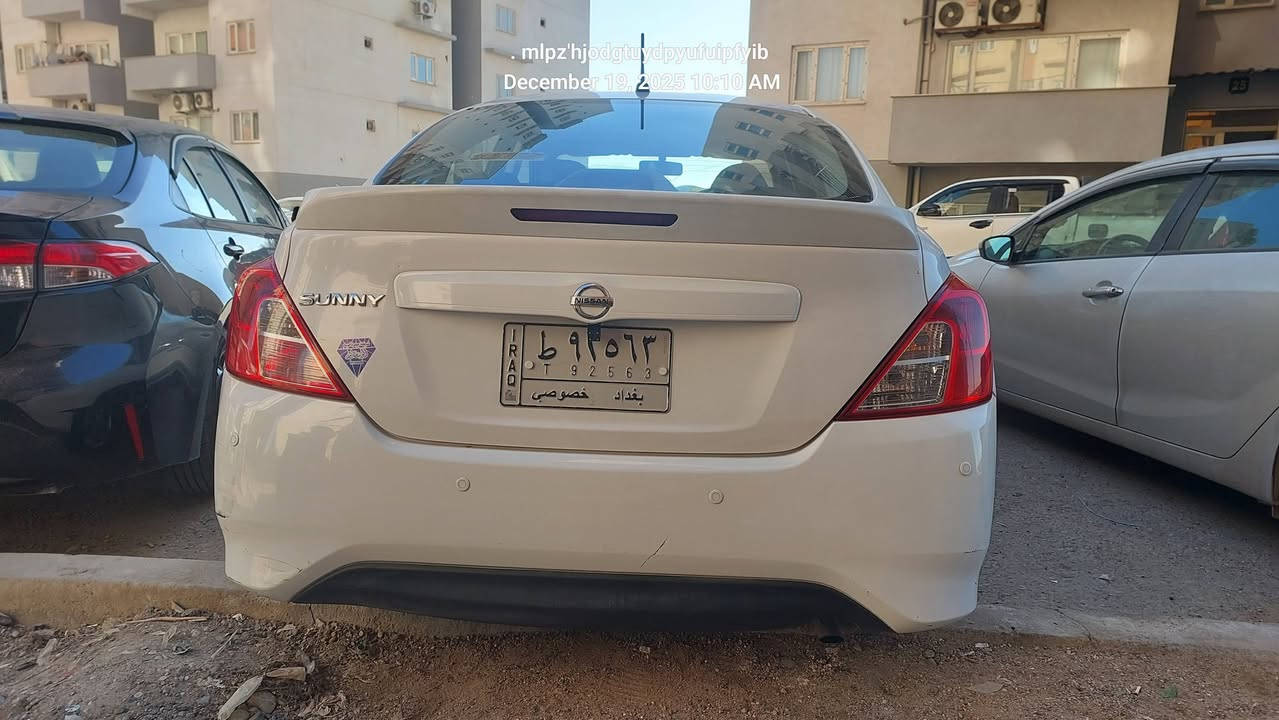 السلام عليكم 
نيسان سني موديل ٢٠٢٠ للبيع 
ماشية ٧٥ الف 
 السعر ١٠٥ ورقة 
مكاني بغداد /مجمع الزهور السكني 
***********
