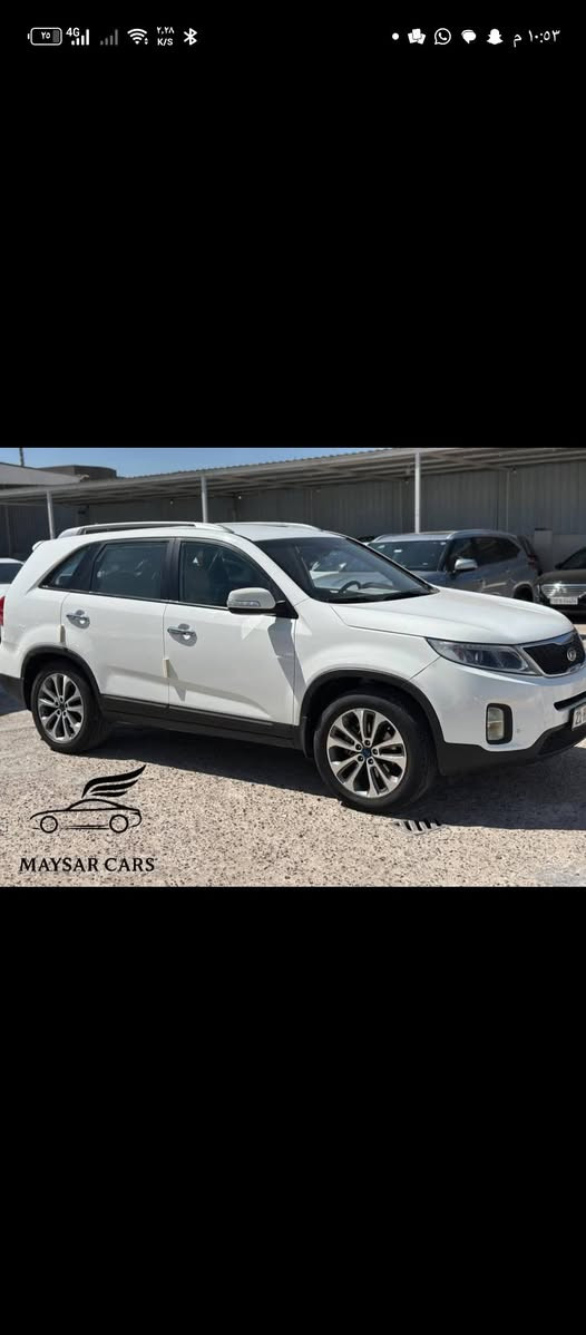 كيا سورنتو 2014 رقم سليمانية كفالة عامة
مواصفات فول واحد علئ واحد
كير محرك 4 سلندر 
4حساسات امامية و4 خلفية
شاشة كبيرة وكامرة دوارة
لد نهاري
كشافات ضباب
تحكم ستيرن
نظام ترحيب
ومواصفات الخليجي معروفة
السعر/180 وبي مجال
***********
