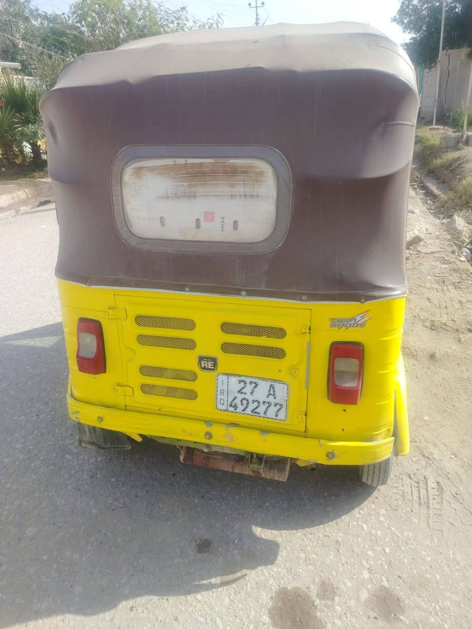 سلام عليكم شباب تكتك للبيع2018بشهر11طالعه رقم انگليزي وبسمي التكتك مجفته مره وحده كلشي شغال بيه تكتك خير من الله مشي ونضافه سعر4ملاين و300الف وبيه مجال للشراي***********
