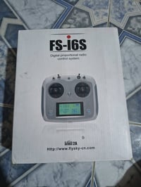 ريموت FlySky FS-i6s • شاحن تايب سي ٦S • حالة جيدة