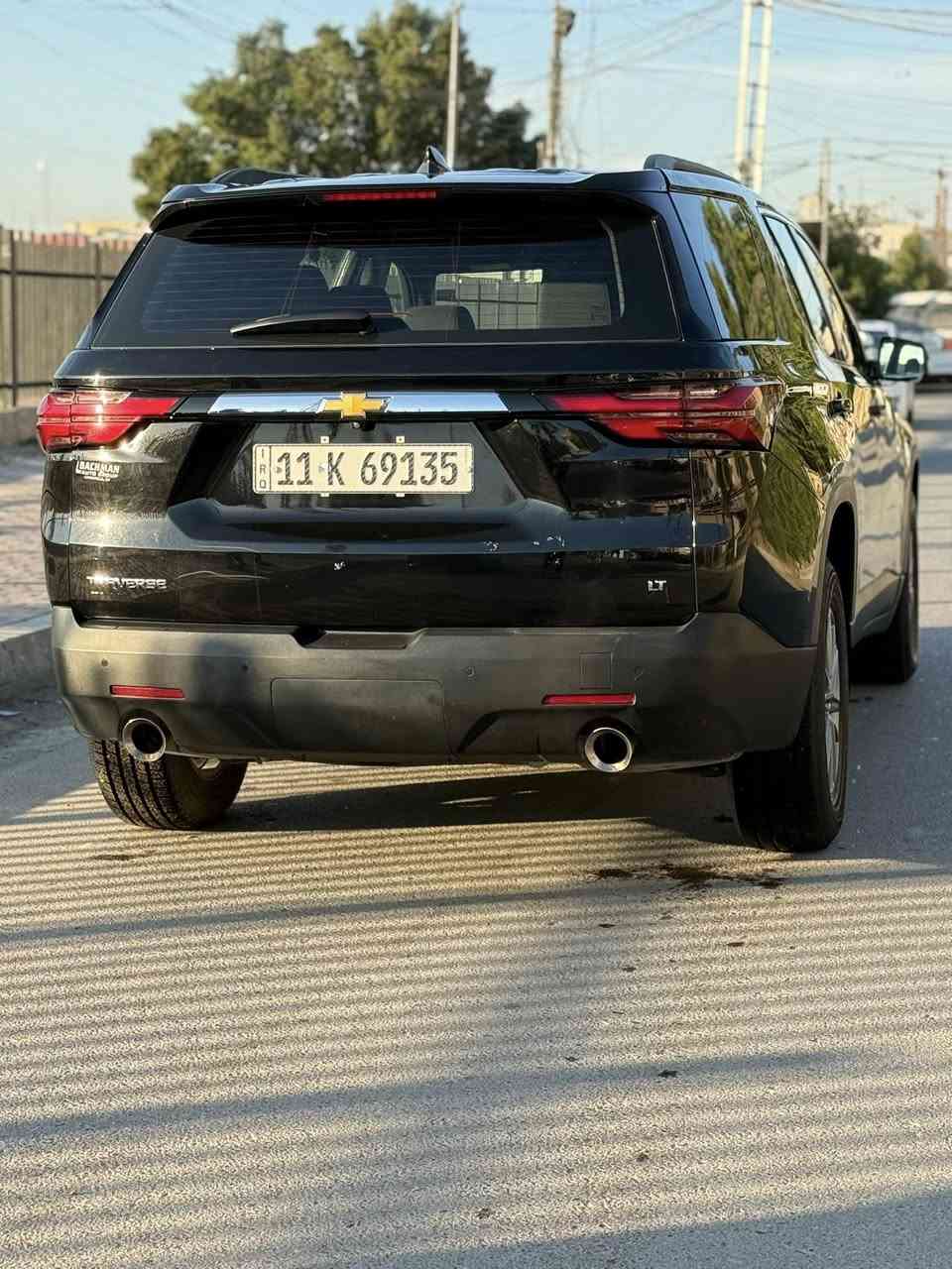 السلام عليكم شوفرليت ترافرس  موديل 2023 LT  ماشية (23) ميل
كشنات منفصل سياحي حساس خلفي رادار 360 درجه شاحن واير ليس كشن كهرباء نقطه عمياء وبعد بيه هواي مواصفات مبدل بنيد وجاملغ بدون شاصي ولغد مكفولات حتى الراديترات بلادي وصبغ الكصه مال قماره مرقم بغداد السعر 207  وبي مجال 
***********
واتساب غير متواجد على الفيس
