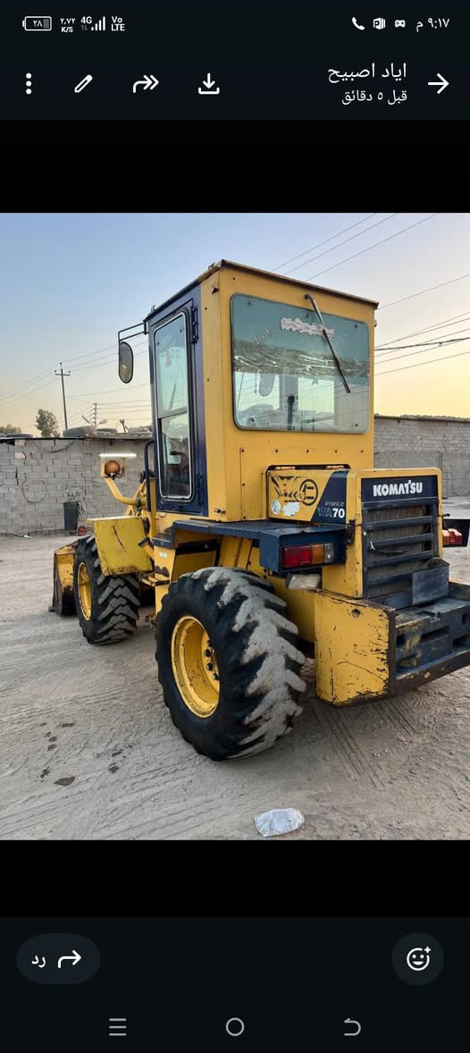 شفل كوماتسو كير ومكينه امجفتات جدد حجم 70 السعر 170وبي مجال ***********
