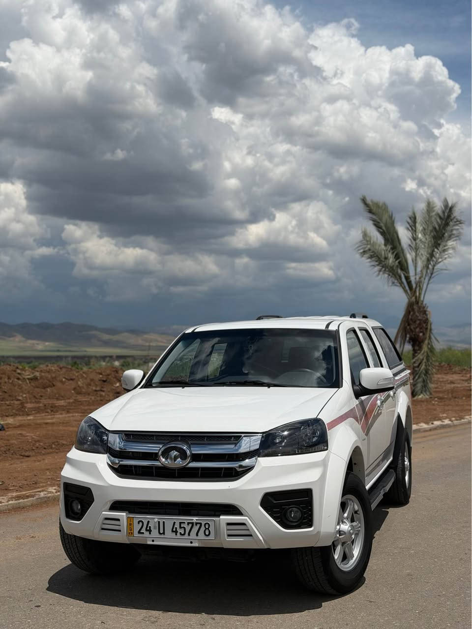 سيارة Great wall 
موديل 2025 Winngl5
37000km
عنوان زاخو شارع ارباهيم خليل
رقم تلفون *********** زاخو, دهوك
