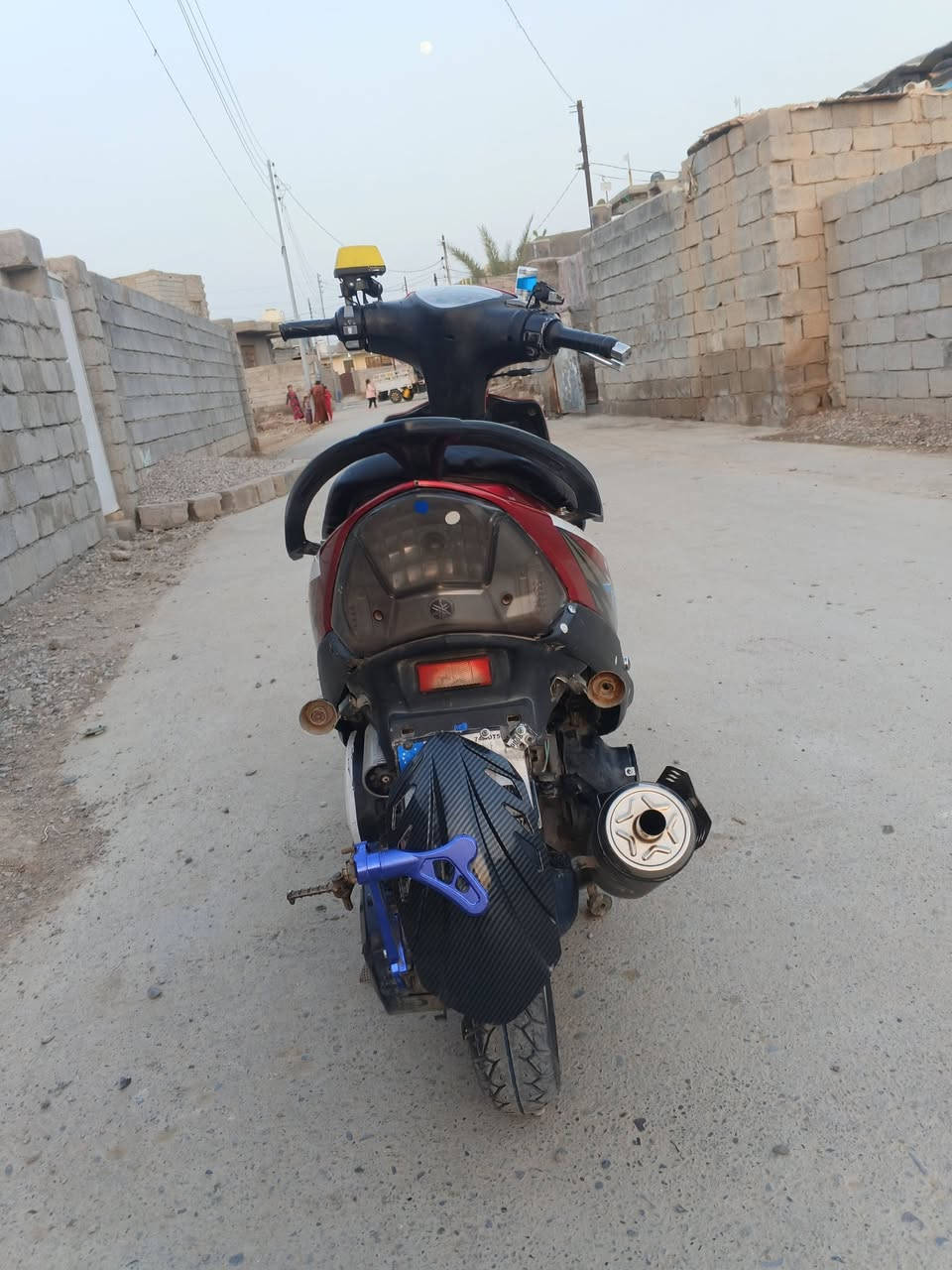 السلام عليكم دراجه ماكس للبيع الدراجه خير من الله ماناقصه شي مكفوله من كلشي السعر 650 وبيه مجال العنوان بعقوبه العنافصه أو بهرز الرقم ***********
