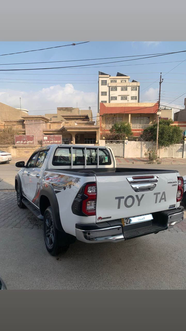 🚘 تۆیۆتا هایلۆکس | Toyota Hilux
مۆدێل: 2024 – مواسفات TRD (سەفری جیهان)

▪️ کلین، بێ سبوغ
▪️ یەک شوختی تەنها
▪️ ڕەقەم: سەنەوی نوێ (78)
▪️ ڕۆیشتن: هەزارکم 78
▪️ مەکینە: 6 پستن

💵 نرخ: 378$
مامەڵە

📞 ***********
📞 *********** السليمانية, العراق
