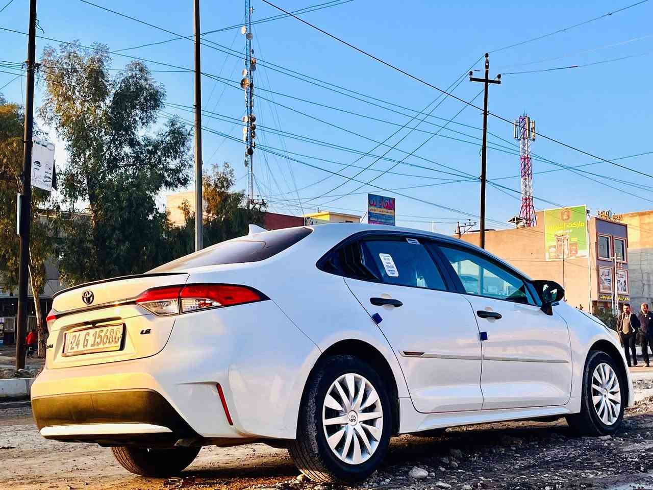 السلام عليكم
#للبيع 
كورلا2020 LE
ماشيه 71
مكينه /كير /رادار شرط
ضررها بابين جهة السايق فقط.واحد مبدل اصلي والثاني مصبوغ
بدووون ايرباك 
رقم دهوك 
تفاصيل اكثر عالخاص او اتصل
***********
***********
