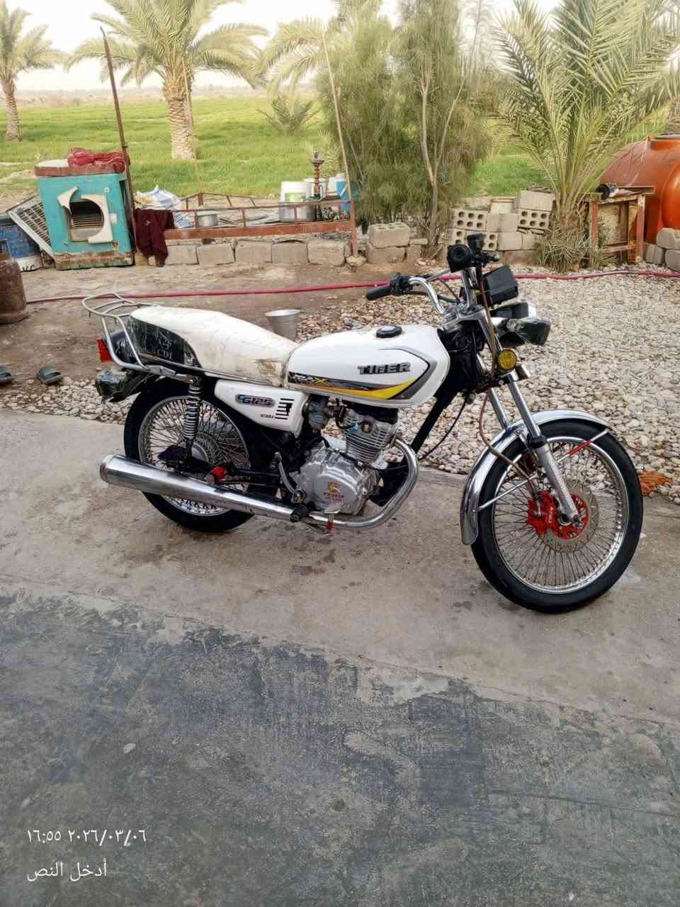 السلام عليكم دراجه تايكر للبيع موديل ٢٣ اوراق اصولي كفاله عامه العنوان بابل الحمزه الغربي السعر اتصل وبيك خير وتدلل ***********
