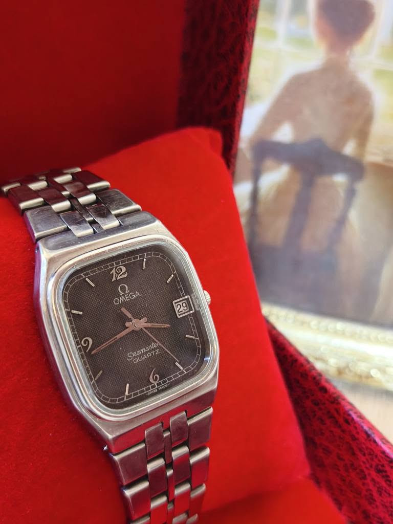 #أوميغا #سيماستر #كوارتز
 (Omega#  Quartz كلاسيكية 
نظافه تامه، ماطور , سير كامل وبلاديه
 تصميم "شاشة التلفزيون"
سعر بيع طيب لغرض التصفيه بغداد, العراق


**إذا كنت صاحب هذا الإعلان وتريد حذفه لأي سبب، رجاءا أرسل رسالة إلى الدعم الفني**