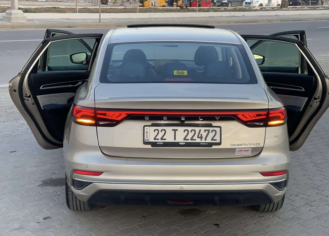 جيلي امگراند 2024 للبيع
جيلي امكراند فول مواصفات 2024 
فتحة سقف
تشغيل عن بعد
اوتو ستوب
سايد بريك بصمه
كروز سرعه تحكم ستيرن
داخل لونين بلاد 
مكينه دوش 1800
گير AT
السياره موصفات خليجيه وليس صينيه
استيراد الخليج
كفاله عامه من الصبغ والضربه
مكان السياره البصره
السعر 135 ورقه قابل للتفاوض
للأستفسار 
 ***********
