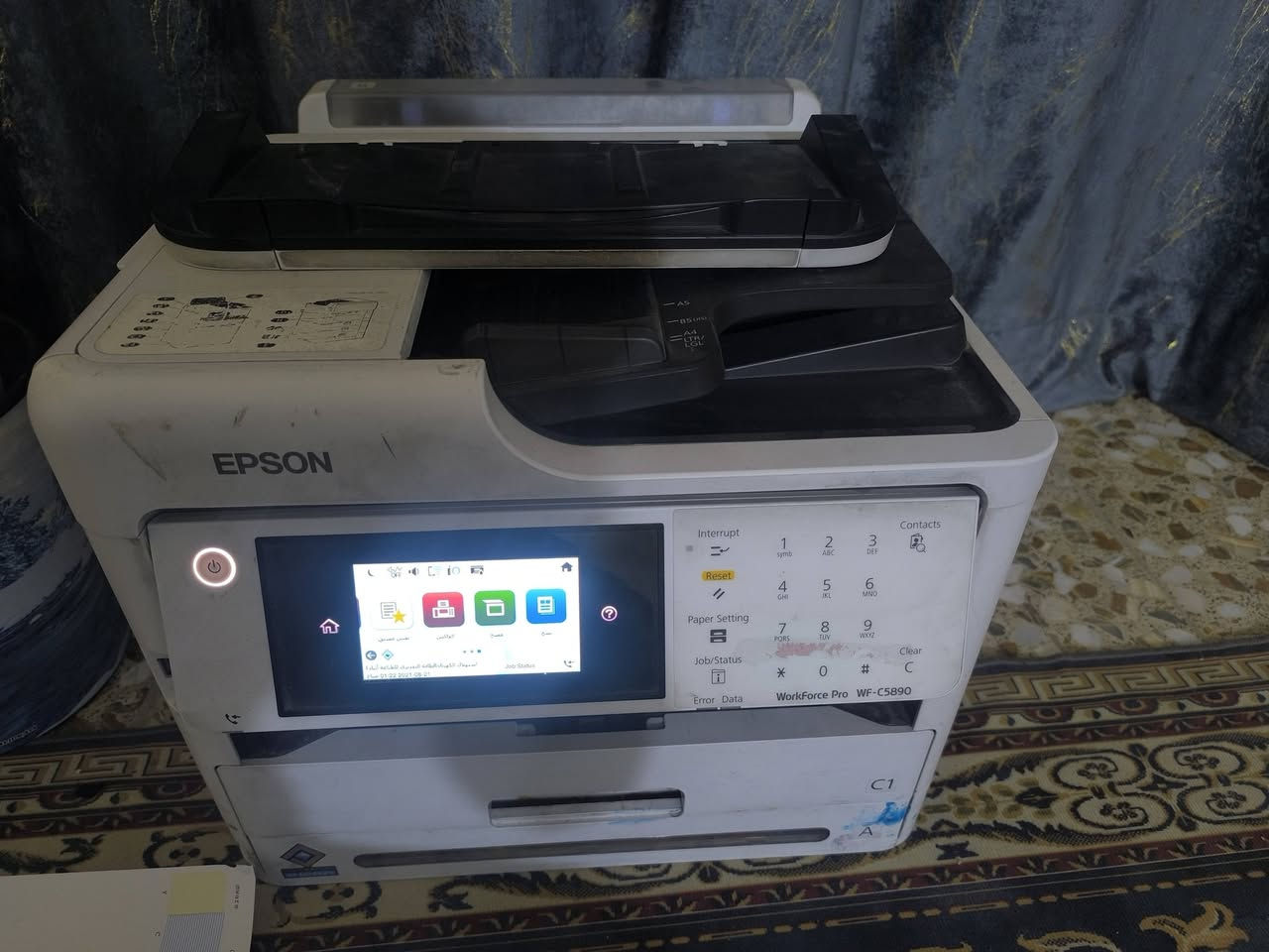 السلام عليكم ورحمه الله وبركاته 
طابعه إبسون 5890 للبيع 
السعر 325


**إذا كنت صاحب هذا الإعلان وتريد حذفه لأي سبب، رجاءا أرسل رسالة إلى الدعم الفني**