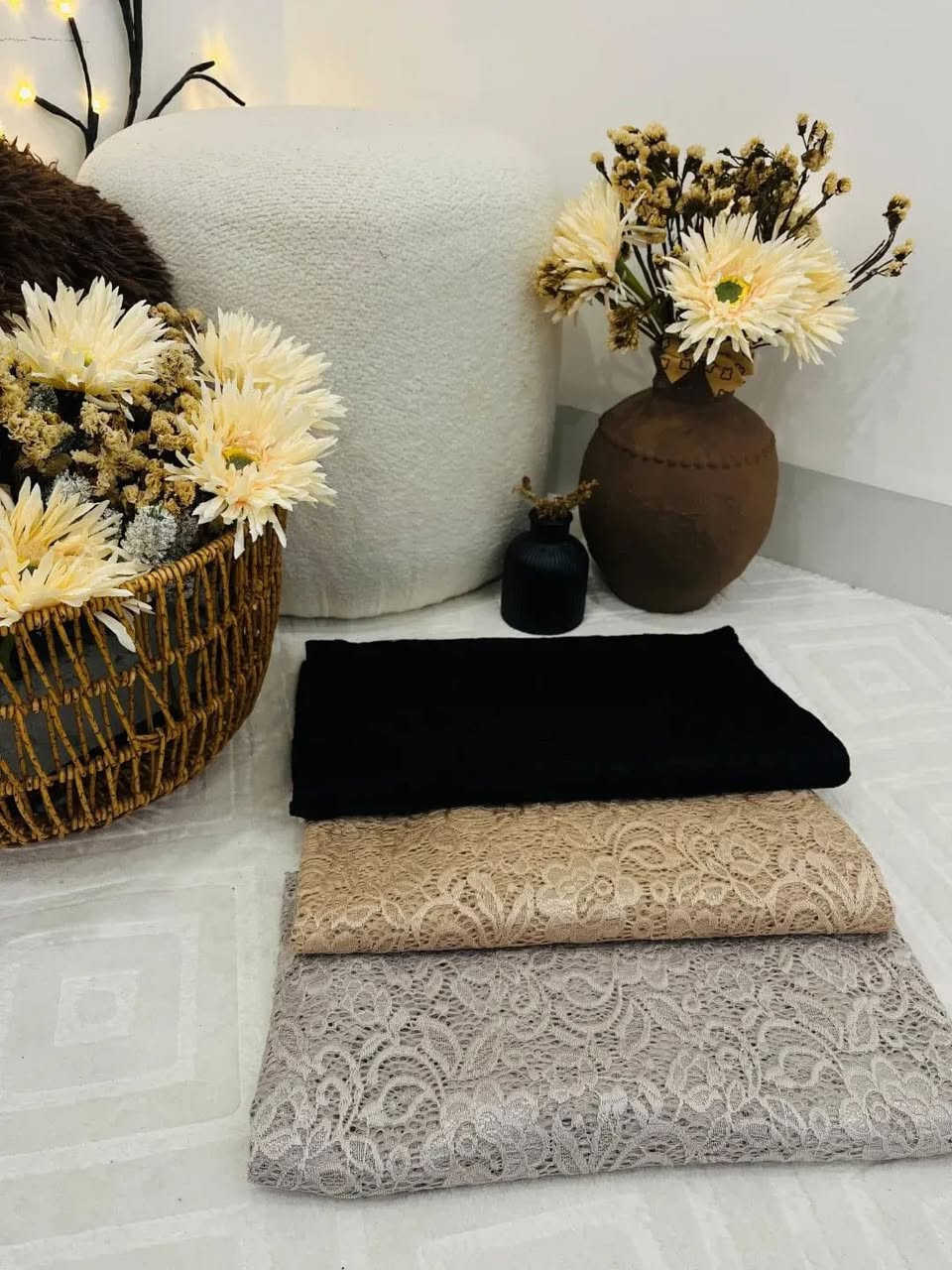 البنات الي موصيني عليه. 
رجع تكرر بكافه الالوان 
شال الذكاء الاصطناعي
العنوان /واسط/نعمانيه/مجمع الغدير التجاري/
حجابات الغديربااداره ابو ماري


**إذا كنت صاحب هذا الإعلان وتريد حذفه لأي سبب، رجاءا أرسل رسالة إلى الدعم الفني**