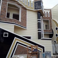 رمضان كريم . اخر اعمالي واجه تقطيع مع تطعيم سيراميك  في حي أور .أرجو ا...