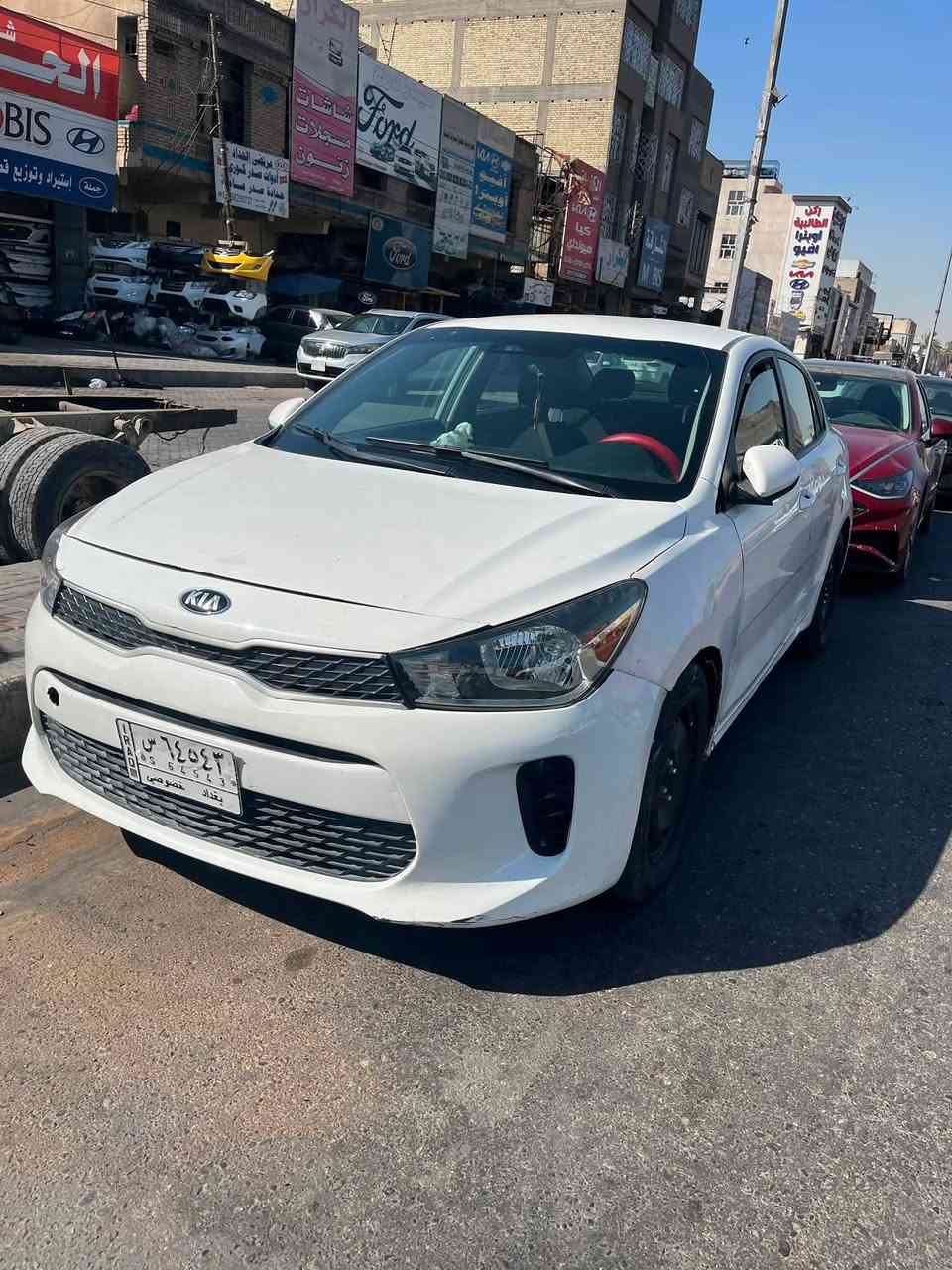 كيا ريو 2020 محرك 1600 كير اي تي المرغوب رقم بغداد بسمي 86 .***********
