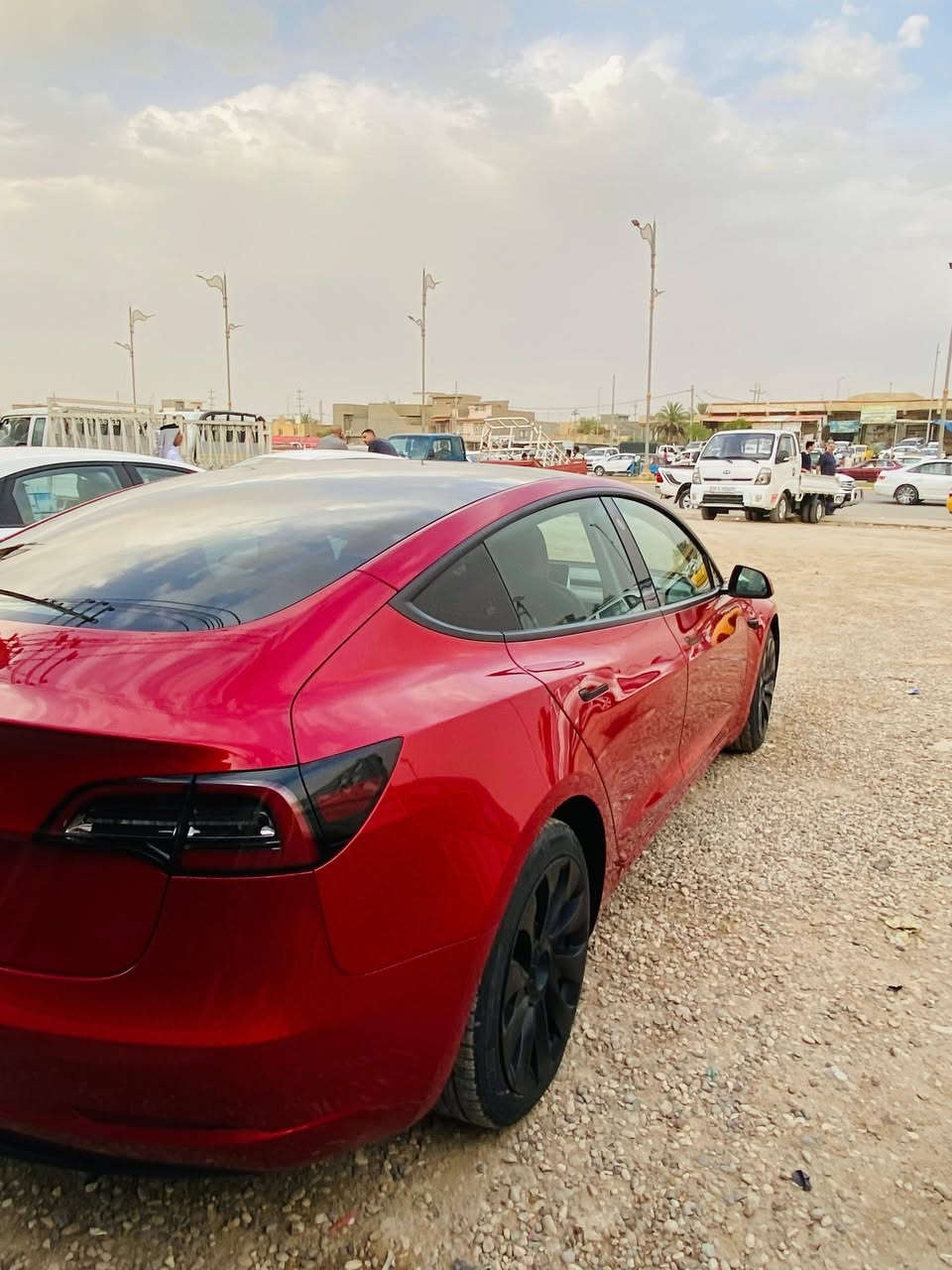 Tesla Model 3 2023
حادث جاملغ جهة السايق وبنيد بدون دواخل
اون لاين
سنكل ماطور
رقم بغداد بأسمي
مكاني الصويرة او بسماية 
***********
