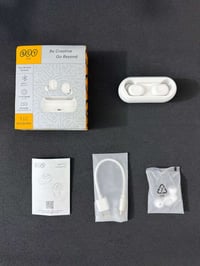 QCY أصلي • ايربود ابيض • بطارية ٢٠ ساعة