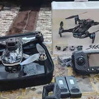 درون S160 محركات برشلز ريموت شاشه شحن كامره 4k جديده طك جيس السعر ٧٠ أ...