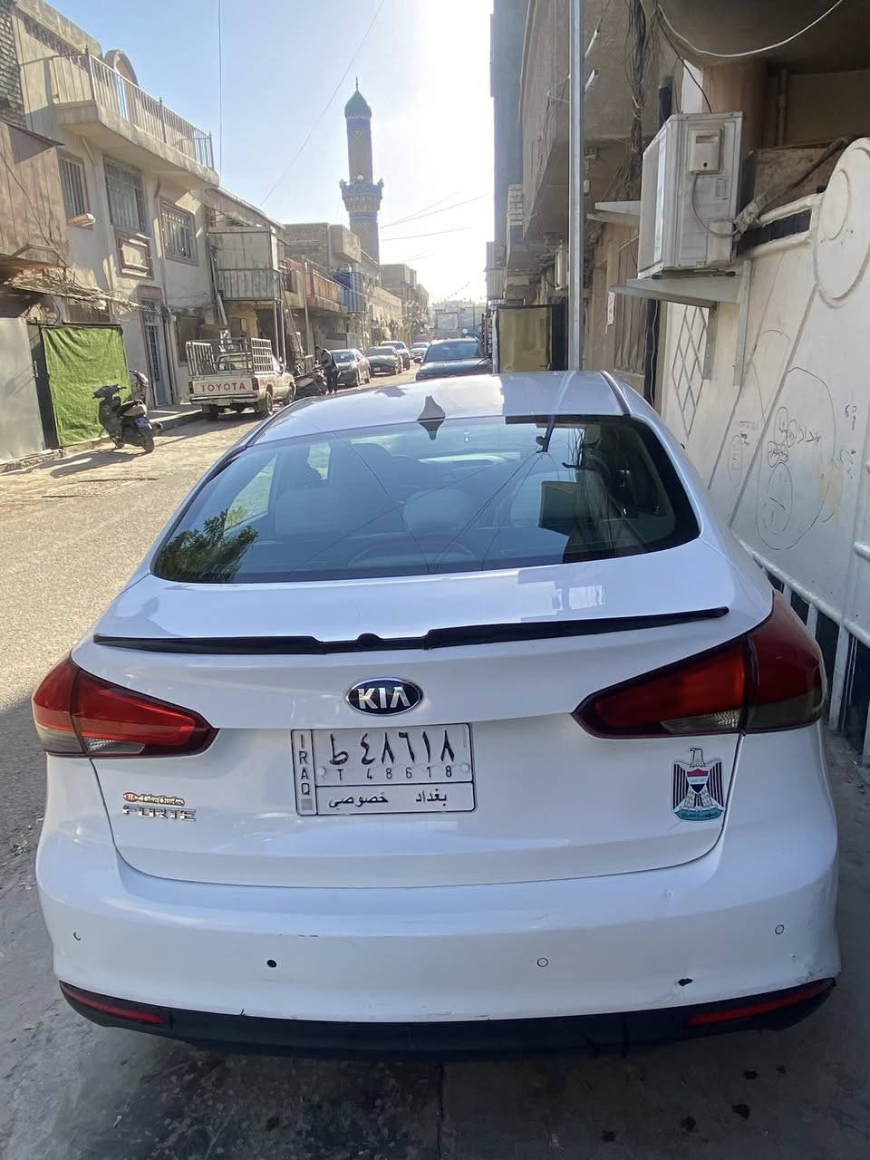 كيا فورتي مديل 2017 للبيع او مراوس بعاليه حديثه
حادث امريكا جاملغ وبنيد ونفسهن معمريهن ليبل واحد
وبلعراق باب السايق  اثر شخوط بخ فقط بدون معجون

لغد شاصي مكفولات تبريد ثلج كهرباييات كله مكفول
مكينة ٢٠٠٠ دوش المرغوبة طياره كله محسن
گير AT المرغوب مكفول
صدر ٩٠ /١٠٠ سنويه جديده لل 28

السيارة عليهة بوليش ونانو وتلميع تخبل ليرة لوك
عليهة ادامة كاملة مجاول بلكات جويتر منظومة بانزين كاملة عبوه و فيت بم جديد اصلي وكالة وقاعده احتياط دوشمة تفصال ًو ارضيه جلد جديدة ربع ما تصرف عليهة 

جام لايت جديد منضومه زينون ام ٣٠٠ كامره بلاد وشاشه
السيارة رقم بغداد باسمي سعرهة 115 وبي مجال قليل جدآ مكان السيارة بغداد الكرخ شارع حيفا قرب البيروتي الصور وسونار وكل التفاصيل موجودة لحد يخابرني يكلي شبيهة 

***********  واتساب
***********
