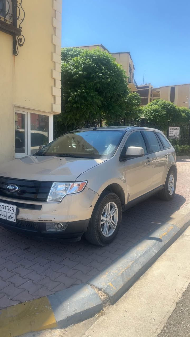 فورد ئیدج ٢٠٠٧  
٣ پارچە بویاخ بی ناو گرتن 
پیشو دوای کە پسە 
مە کینە ی تازە ی ئە وروپی لە سە رە 
٦ بستون 
بی کال بونە وە 
تە برید ساردو گە رم لە سە ر سویچ 
٧٨ گە لاو مە عامە لە 
سە نە وی ٤ مانگە بە سە ر چوە 
١٤ گە لا خە رامە ی لە سە رە دوای مە عامە لە بوتی ئە برم 
*********** السليمانية, العراق
