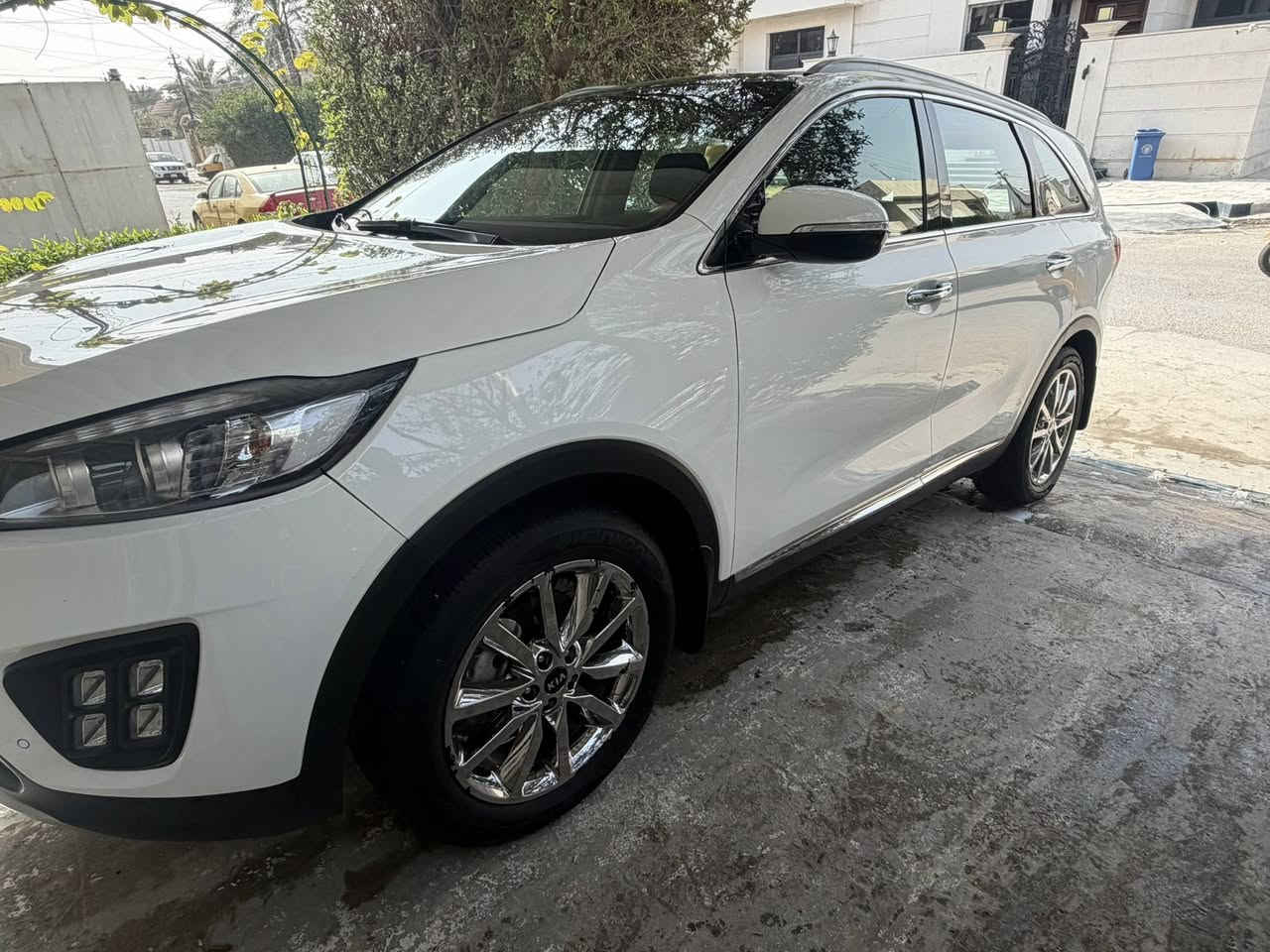 كيا سورنتو ٢٠١٧
فول مواصفات 

بنرامه 

محرك سته سلندر ( سبعه راكب)

وارد خليجي

صندوك كهربائي 

حساس امامي وخلفي
بردات خلفيه 
سبير منازل 

تلاث قطع تبريد 

ماشيه ٦٨ حقيقي 

اشاير مري فول تحكمات  

رقم بغداد دولي باسمي  

داخل جلد مغلف 
مكفول مكينه وكير وحداديه 
بارد قليل كد شبر بالباب

مكان بغداد للاستفسار ***********
