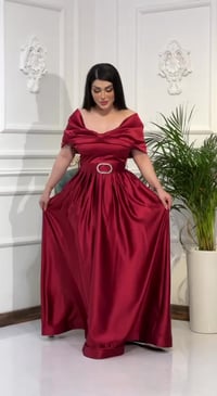 فستان • قماش ستان • تخفيض