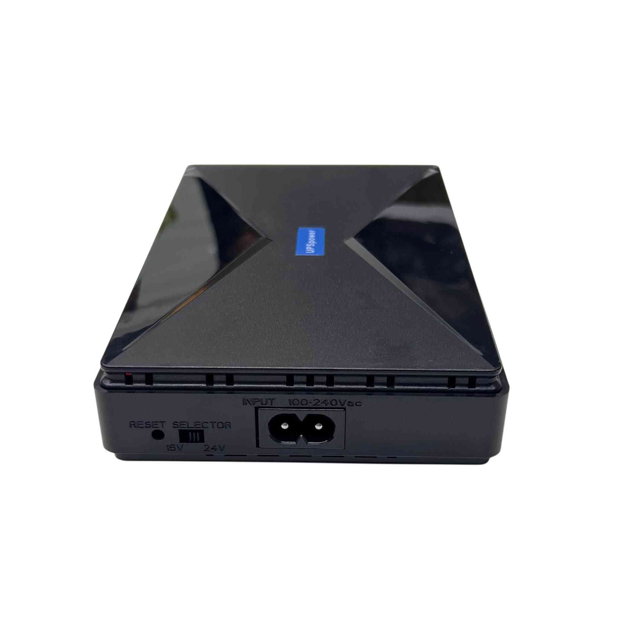 Mini UPS Multi-Port 5V/9V/12V لەگەڵ دەرگای POE و پاتری 8800mAh

• Mini UPS بۆ دابینکردنی وزەی یەدەگ بۆ ئامێرە گونجاوەکان لە کاتی پچڕانی کارەبا.

• پشتگیری چەند دەرچونێک دەکات: USB 5V و DC 5V/9V/12V.

• مجهز بە دەروازەی POE لەگەڵ هەڵبژاردنی ڤۆڵتیی 15V یان 24V.

• پاتری لیتیۆمی 8800 میلی آمپری بنچینەکراو.

• بە تێکردنی کارەبایی فراوانی 85-260Vac لە شەپۆلی 50/60 هرتز کار دەکات.

• نیشاندەری LED هەیە بۆ دۆخی کارکردن و دەرچوەکانی POE.

• مجهز بە دوو دەروازەی ئێسەرنێت (LAN و POE) بۆ گواستنەوەی داتا و هێز لە ڕێگەی کێبڵی تۆڕەوە.

• جۆر: MINI UPS
• قەبارەی پاتری: 8800 میلی آمپری
• بەرزترین توانای دەرچون: 18W
• ڤۆڵتیی تێکردن: 85–260 ڤۆڵتیۆن
• فریکانسی: 50/60 هرتز
• ڤۆڵتیی دەرچون: 5V/9V/12V
• دەروازەی USB: 5V/2A
• DC 5V دەرچون: 2A
• دەرچووی DC 9V: 1A
• DC 12V دەرچوو: 1A
• دەرچوی POE: 15V/0.6A یان 24V/0.6A
• کێشی پوختە: 0.4 کگم السليمانية, العراق


**إذا كنت صاحب هذا الإعلان وتريد حذفه لأي سبب، رجاءا أرسل رسالة إلى الدعم الفني**