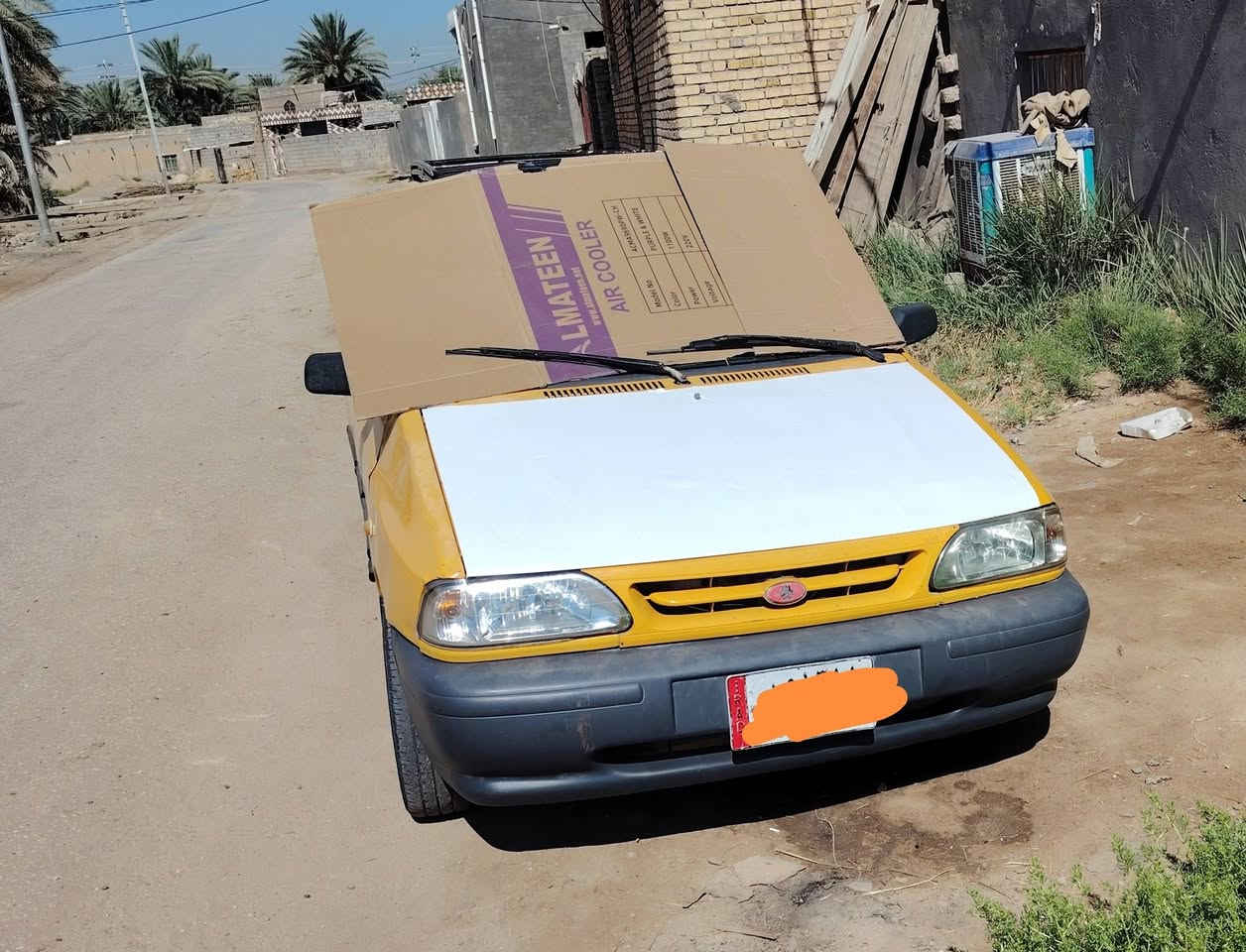 السلام عليكم سايبه موديل 15سيارة نضيفه كلش شواصي بلادي مكفوله كير محرك سيارة حلوه مال خبزه السعر 18/رقم الهاتف ***********
