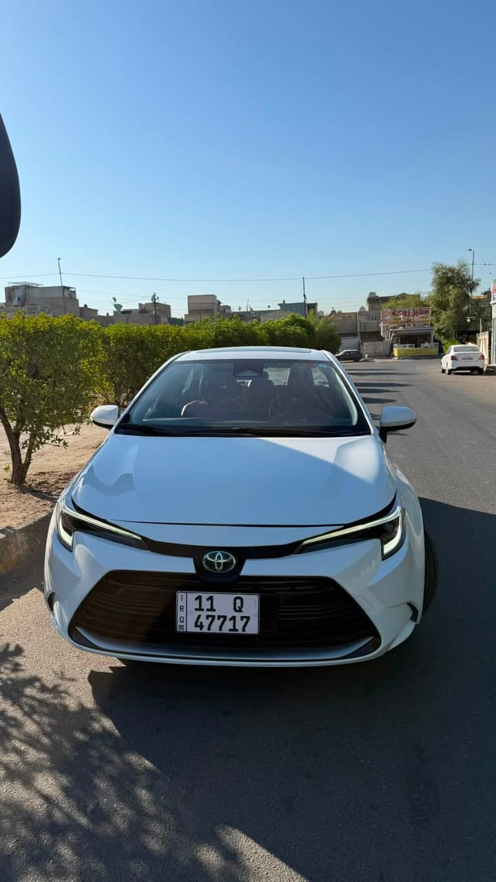 كورلا هايبرد ٢٠٢٤ ماشية ٢٢ فول للاخير كشنات جلد احمر وكشن كهرباء بيهه قطعة وحدة بنيد فقط وباردين بسيطات بيهه كم دحجة وشخط مبينات بالصور الايرباك طاك فقط ومرجعينة سستم الستيرن 
رقم بغداد باسمي تحويل ثاني يوم شرط 
السعر ١٣٥$ 
مكاني بغداد حي اور ***********
