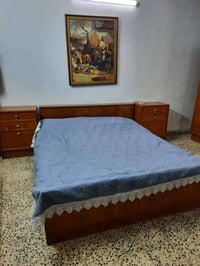 غرفه نوم كامله نفرين بس بدون كنتور عراقي صاج الاصلي العنوان الغزاليه ا...