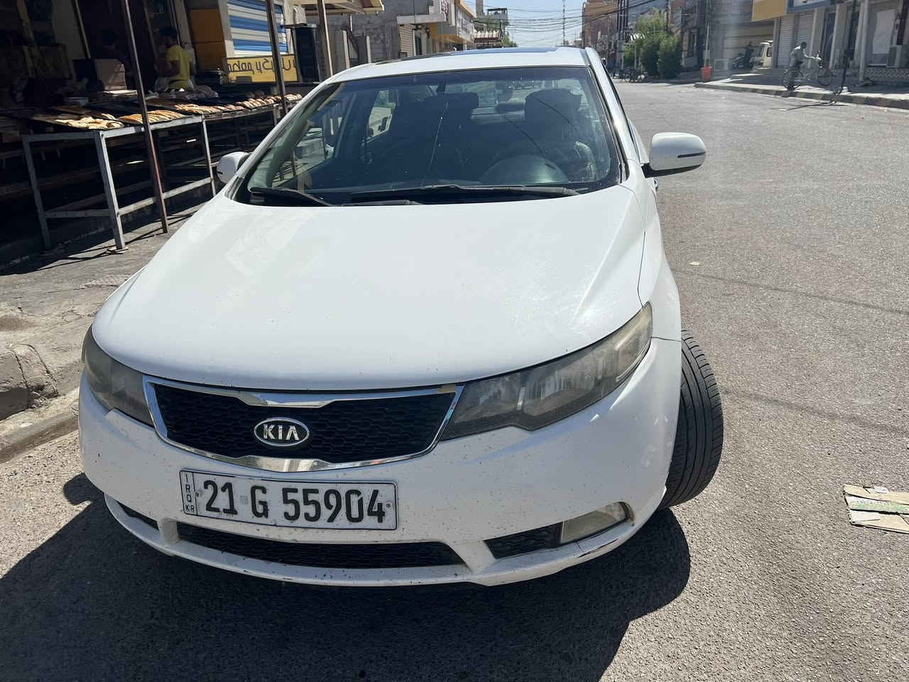 كيا سيراتو ٢٠١٢ خليجيه معروفه فول عدة البصمة فقط بيها بارد بجاملغ الخلفي جيهة السايق 
سنويه ٢٠٢٧بسمي تحويل ثاني يوم 
رقم سليمانيه ، سونار موجود بصورة 

السعر المطلوب ١١٠ 💲

للتصال 
***********
