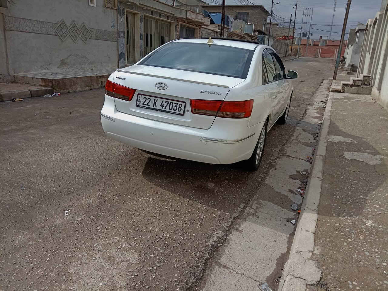 السلام عليكم
سوناتا 2009 محرك 4 سلندر 2400
فول مواصفات رقم اربيل 
العنوان الموصل 
للاستفسار ***********
