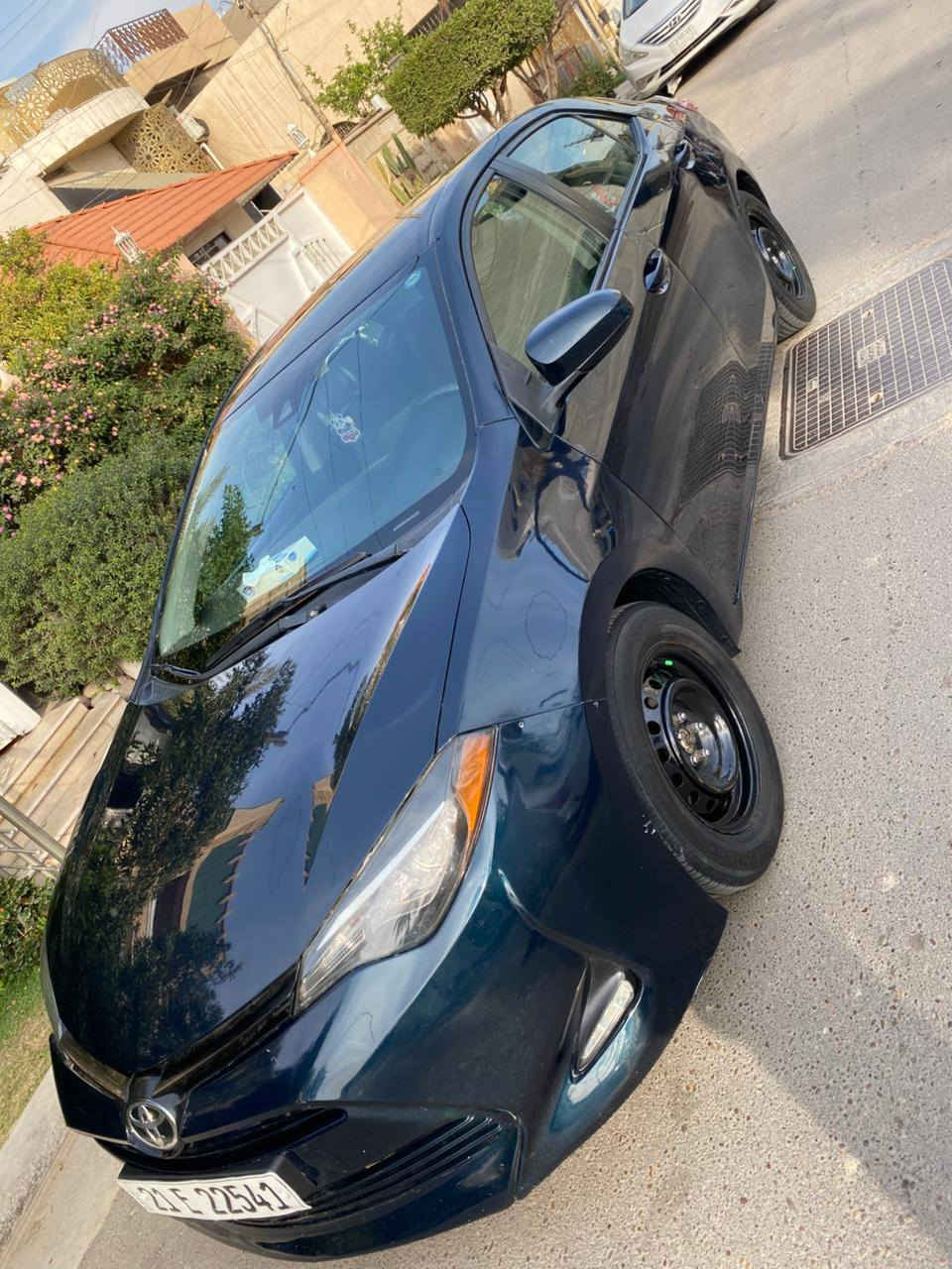 السلام عليكم للبيع كورلا أمريكي موديل 2017 لون حبري متغير  فئة LE رقم سليمانيه الجديد سنويه جديده لسنة 2030  هزه جديده بسم عربي تريد وكاله او تحويل  حادثه سطحي بنيد والجاملغ الايسر وبيه كلير الجاملغ الايمن فقط كلير لا ضربه ولا معجون  توحيد لون مع البنيد وبيه بارد يم قبغ البنزين وكدر كف بقبق الصندوق وبيه كم رصعه بالقماره اله بالسونار تبين الشواصي مكفولات  فقط تصليح بسيط كلش في بطانة الجاملغ الايسر محرك كير مكفولات تبريد مكفول صدر جديد مشط ستيرن جديد الصدر كله كفاله اربع تايرات جديده داخل مدوشم كشنات وارضيه عبوة فيت بم جديده سياره جاهزه سونار موجود وفديو موضح كلشي شي بيه السعر 122 مكان السياره بغداد نفق الشرطه للإستفسار ***********/ ***********
