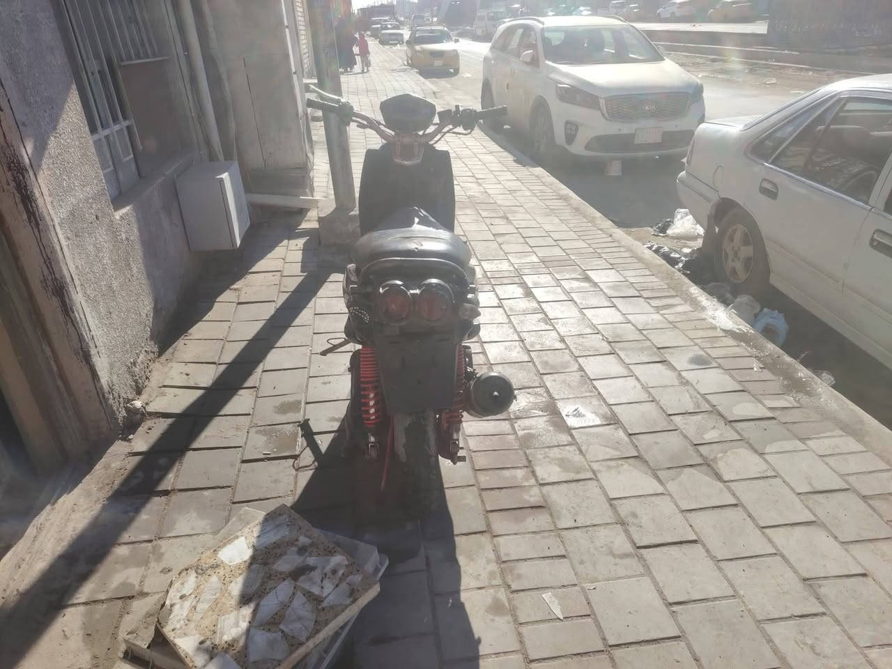 «الدراجه محوره كابريتر»
المواصفات مثل ماجاي تشوفون كهربائيات كلها جدد وضفيره جديده 
للاستفسار الاتصال علا الرقم***********
المكان/بغداد مدينة الصدر
) الدراجه بيها اوراق)مدفوع كمرگ
الدراجه طافيه
