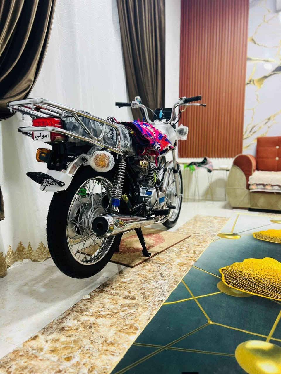 دراجه أربعه گير ارشه موديل 2021 نضافه گدامكم الدراجه أوراق أصولي مبدل ولفات وبستم أصلي شرط تفحص وتشوف بعينك النضافه السعر 750 مكاني واسط كوت أستفسار اخر ￼ ‏‪***********‬‏
