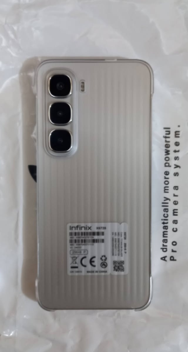 HOT 60      سعر 200 وبمي مجال يراسلون على الواتساب***********
45W FastCharge Supported

5160mAh Durable Battery

Helio G81 Ultimate 48-Month Fluency

7.7mm Slim Frame

Color-Pop Design

GyroPro Navigation Lane-Level Accuracy

Adaptive One-Tap Infinix Al and More

NFC Touch Transfer

Send Files in a Flash

45W fast charging supported (in-box charger output varies by region). Check local specs.

Processor: MediaTek Helio GB1 Ultimate

Display: 120Hz 6.7" HD+720*1600 700nit-HBM

Battery: 5160mAh 45W Supported

Network: 4G/3G/2G

OS: Powered by Android™ 15

Connection: NFC Supported

Memory: 256GB+8GB(UP TO 16GB)

Front Camera: 8MP

Rear Camera: 50MP, Light Sensor

Dimensions: 166.0mm*76.6mm*7.7mm

