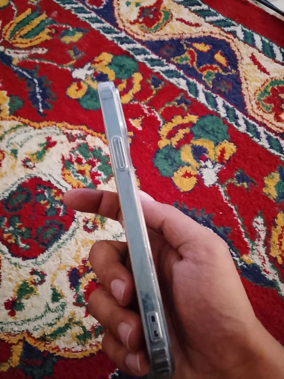 iPhone 12 Pro Max
كفاله من عده شاشه بطاريه ٧٥ 
مبايل نضيف استخدام شخصي فقط
مبايل حلو وسلس عنواني النجف كوفه 
رقمي *********** وتساب ايضاً 
سعره ٣٨٠ وبي مجال 
ملاحضه إذا اكو مراوس ب١٣
