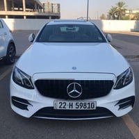 مرسيدس E300 وارد امريكي  مديل2017 سيارة فول مواصفات صدر جديد نوزل تخم ...
