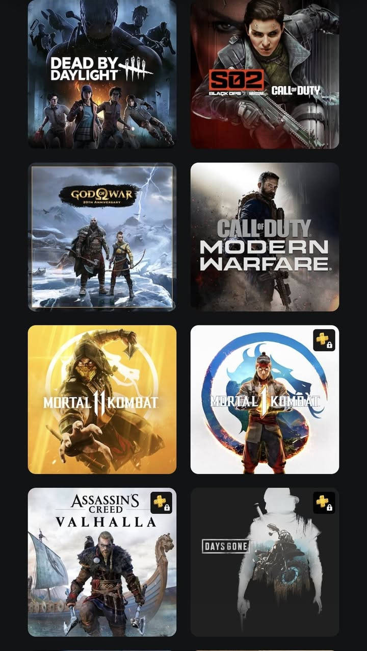 السلام عليكم 
حساب بلي ستيشن حسابب الخاص من ٢٠١٨ 
الحساب للبيع كل الالعاب مشتريهن عدا البيهن علامة بلاص ذني مو شراء 
سلاسل كاملة مثل كول اوف ديوتي بتل فيلد رزدنت ايفل   كل الالعاب بالصور 
سعر الحساب ٧٠ و بي مجال


**إذا كنت صاحب هذا الإعلان وتريد حذفه لأي سبب، رجاءا أرسل رسالة إلى الدعم الفني**