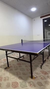 طاولة تنس • مستعملة • خدش بسيط