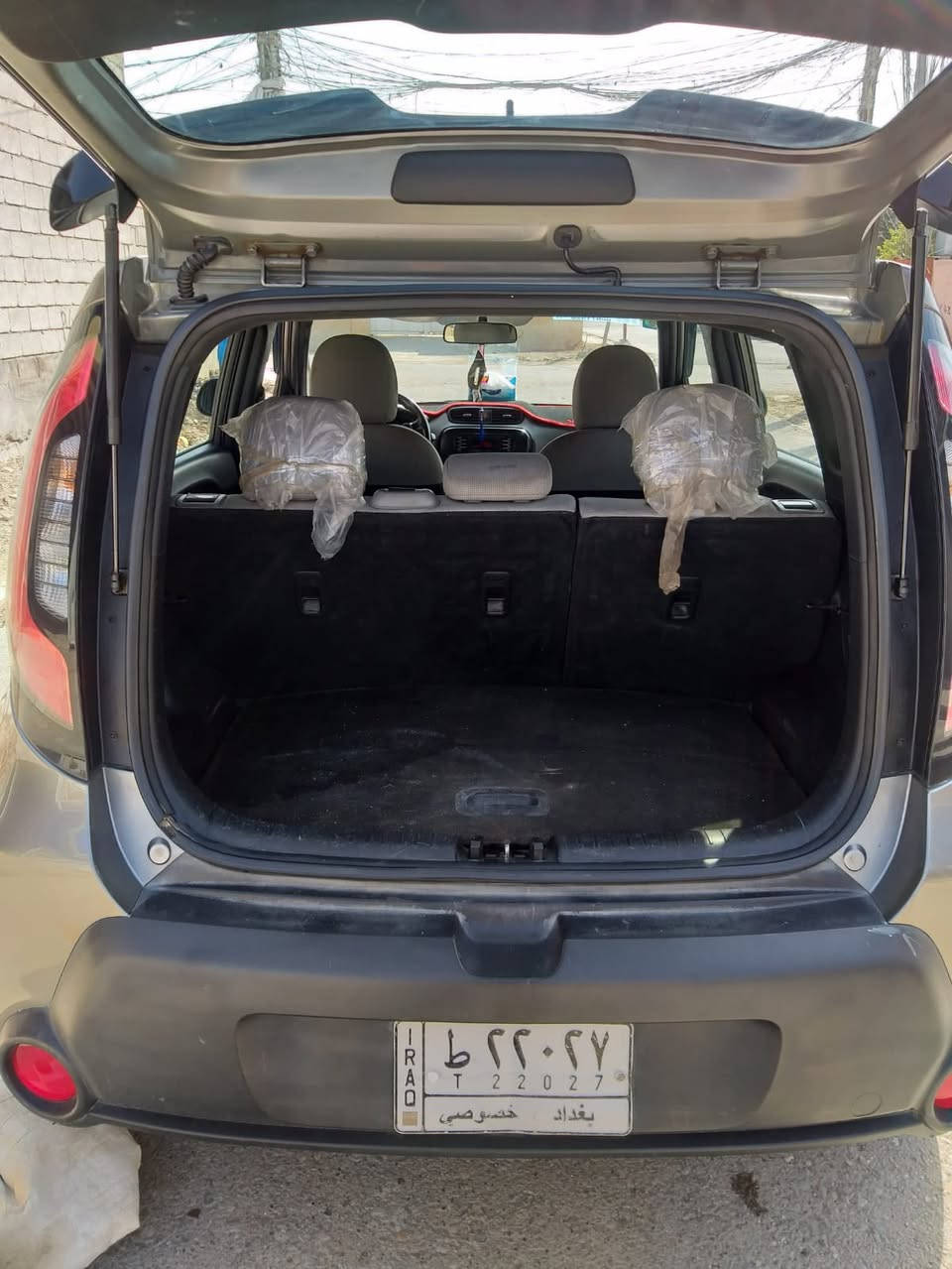 السلام عليكم كيا صول ٢٠١٥ وارد امريكي الضرر موضح بالسونار  سيارة كاملة مابيه اي نقص السعر ١٠٥ المكان بعقوبة للتواصل ***********
