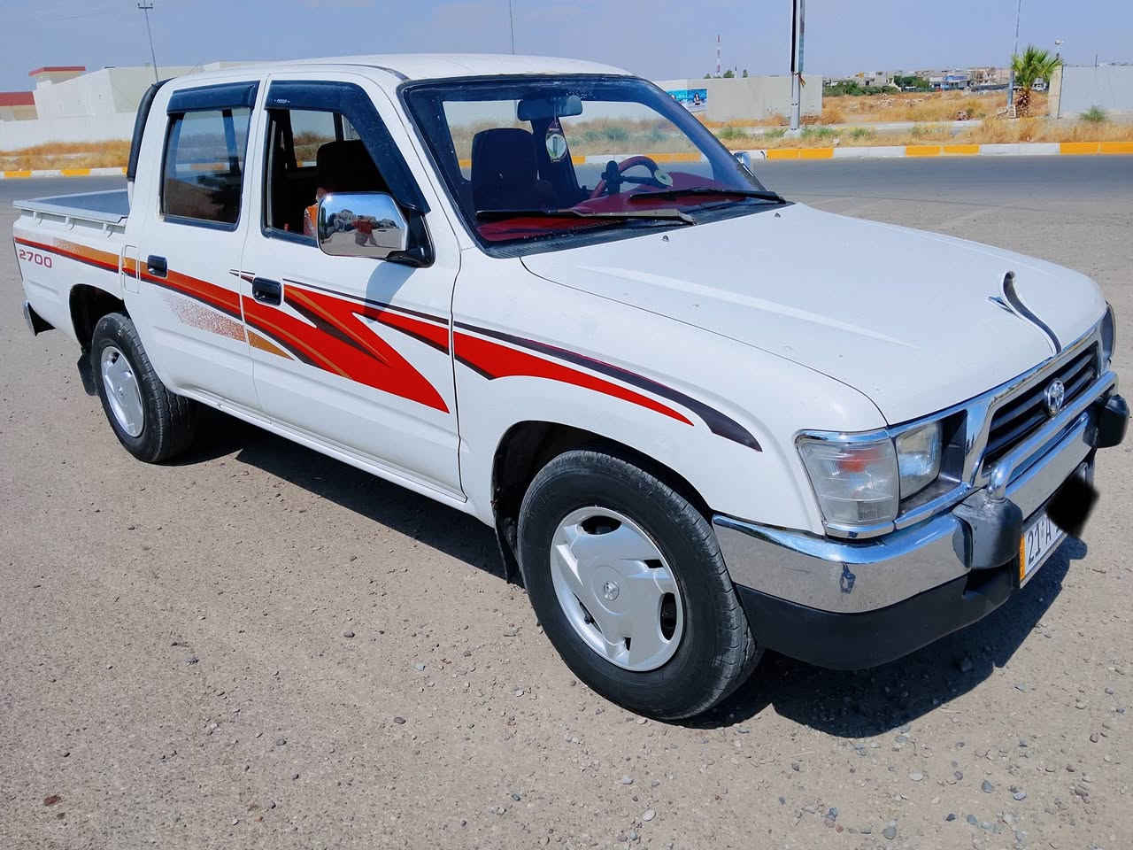 للبيع فقط...
تويوتا دبل قمارة 2001 رقم سليمانية هزة والسنوية جديدة لغاية 2031 داخل احمر GL كير محرك اكسل شاصي كله مكفول تبريد شغال صدر جديد تخم تاير جدد باتري جديد السيارة جاهزة مال جناي مصبوغه حزام جمالية بدون دواخل مكاني داخل كركوك السعر ( 93 ) بيه مجال حق الجيه... رجاءا ماأجاوب اي تعليق شراي خابر او تعال خاص ***********
***********
***********
