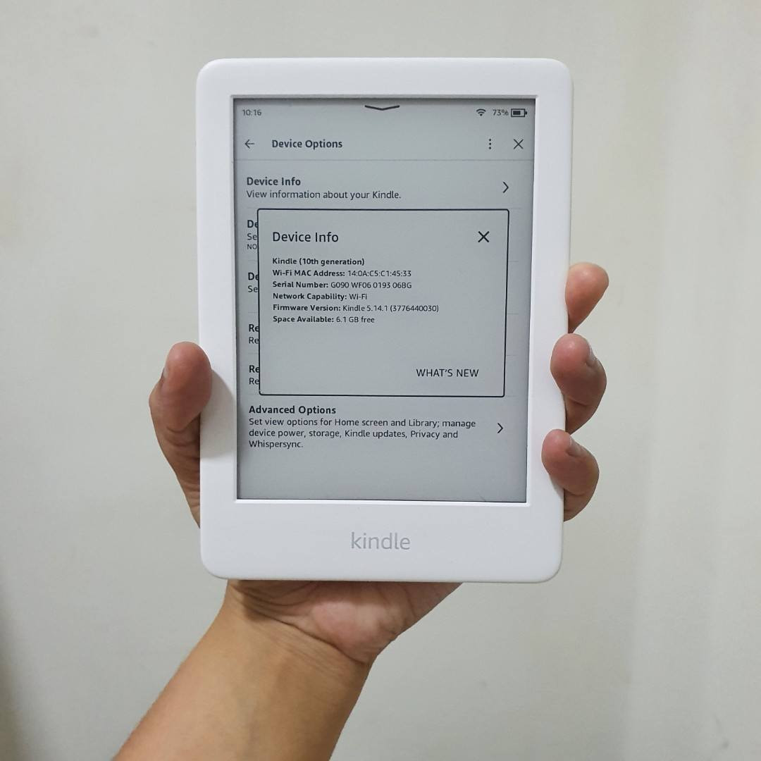 متوفر قارئ كتب الكتروني بتقنية الحبر الإلكتروني
باسعار تبدا من ٢٥ الف فقط


**إذا كنت صاحب هذا الإعلان وتريد حذفه لأي سبب، رجاءا أرسل رسالة إلى الدعم الفني**
