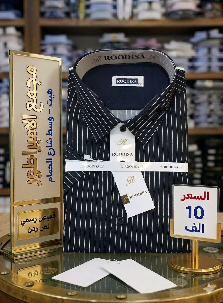 صلِ على سيدنا محمد 
قميص رجالي رسمي نص ردن
بسعر 10 الف فقط
�جديد مع 
#مجمع_الامبراطور_للازياء_الرجاليه_والزي_العربي😌👍
😍🙀
 قديمنا جديد وجديدنا لا ينتهي😍🙀
ما تجدوه لدينا لا يحصل  الكثيرون 🚖🛵😍
😍👍توجد تشكيله واسعه داخل المجمع😍👍
لسنا لوحيدون لاكننا لافضل😉😍
لا تنسو اعجابكم  بالبيج👍👍
غايتنا ارضاء الزبون 🍁
الــــــــــــــــــــــــــــعـــــــــــــــــــــــــــــــــــــنوان
#الانبار_هيت_شارع_الحمام


**إذا كنت صاحب هذا الإعلان وتريد حذفه لأي سبب، رجاءا أرسل رسالة إلى الدعم الفني**