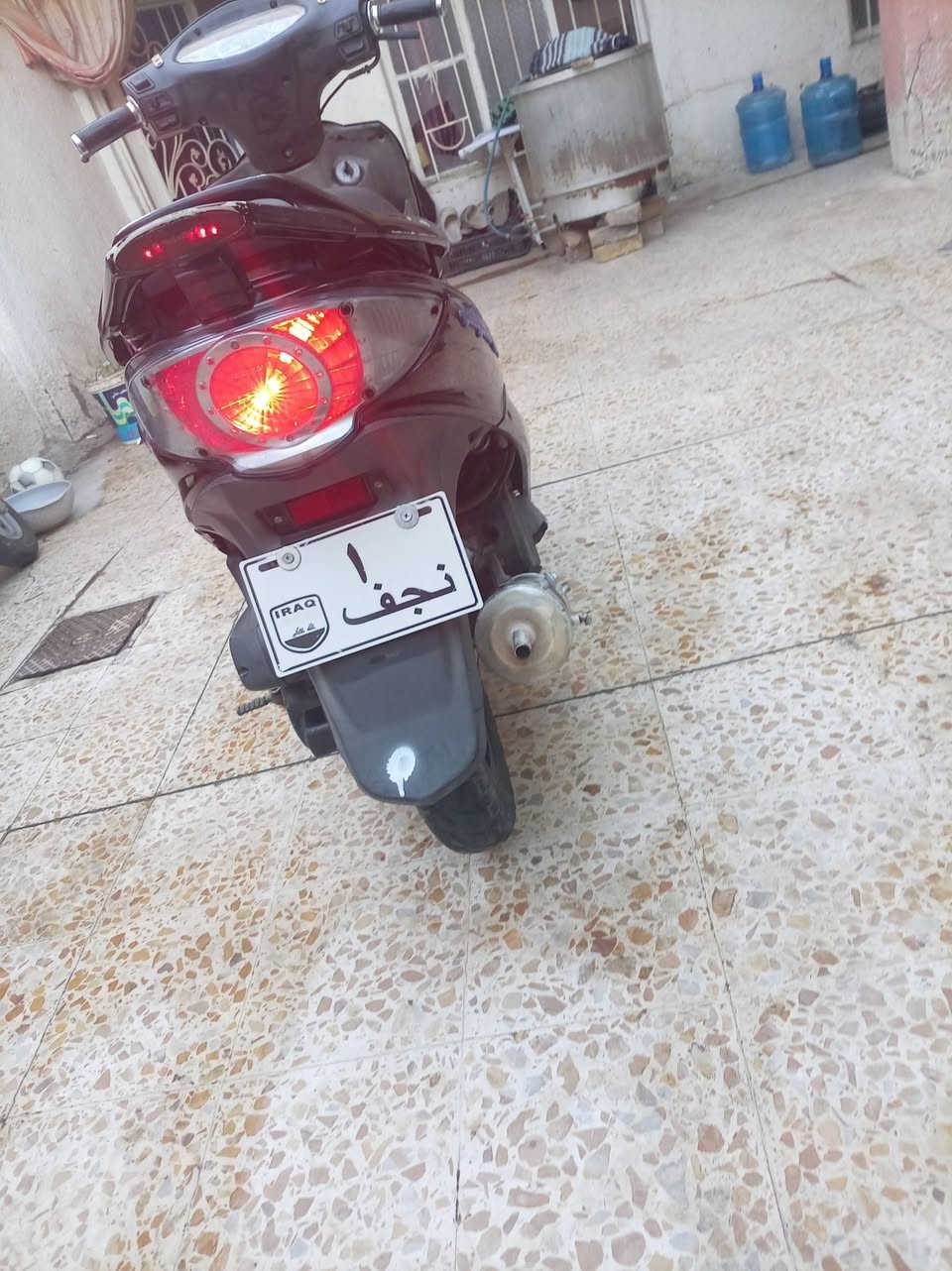 سلام عليكم البيع او مراوس كامكو g4
دراجه شغاله ما مفتوحه
كهربايات شغاله اشاره دشبول عالي ناصي بكلايت
دراجه حاويه كل نقص ما بيه
اروس ربعه كير دايون حسب قناعه 
مكان نجف حي ميسان
السعر 575 الف وبيه مجال حك جيه
مايعرف بيهن بروح موتاه اله يكسر بيه
رقم  *********** وتساب
خاص مازنحر مفتوح
