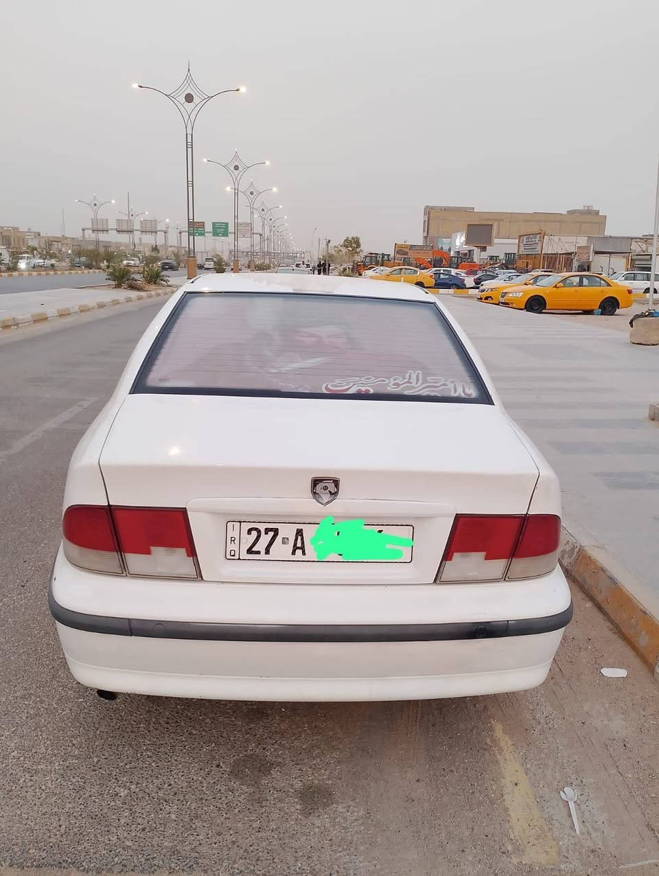 السلام عليكم
للبيع سمند موديل ٢٠١١ رقم ذي قار انگليزي صاعده هزة
السيارة جاهزه من كل النواحي
تبريد شغال
المكان ناصرية مركز السعر ٣٨ ومجال قليل جدا
للأستفسار الاتصال على الرقم ***********
