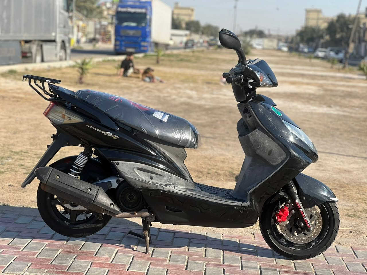 سلام عليكم.... مكلف بلنشر
دراجة سكنس(فحل )  🛵 للبيع
دراجة شلعه معدل كهربائيات كلهه شغاله 
دراجة جديده  بلادية
أي نقص مابيهة
جيب فيتر وتعال افحص
العنوان بغداد مدينه الصدر قرب مطعم ليمونه الاستفسار الاتصال على الرقم 📞 ***********
