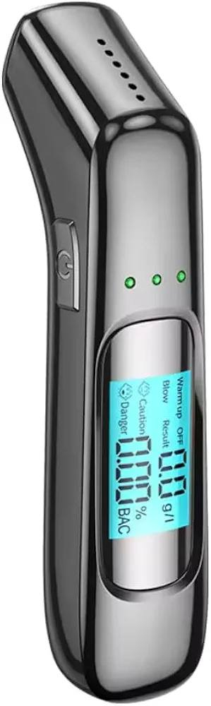 ٧ الف ع اول تم 
هذا الجهاز هو جهاز اختبار الكحول في التنفس (Alcohol Breath Tester). 

نوع الجهاز: جهاز قياس نسبة الكحول الرقمي المحمول.

طريقة الاستخدام: لا يحتاج إلى قطع فم، يتم النفخ مباشرة في الجهاز بعد فتح الغطاء المقاوم للغبار. 

الوقت: يتميز بوقت إحماء سريع يصل إلى 10 ثوانٍ. 

التصميم: صغير الحجم ومصمم للاستخدام الشخصي أو المنزلي. 

تنبيه: يرجى استخدامه بمسؤولية، حيث أن هذا الجهاز للقياس الشخصي وليس بديلاً عن الفحوصات المهنية أو القانونية.


**إذا كنت صاحب هذا الإعلان وتريد حذفه لأي سبب، رجاءا أرسل رسالة إلى الدعم الفني**